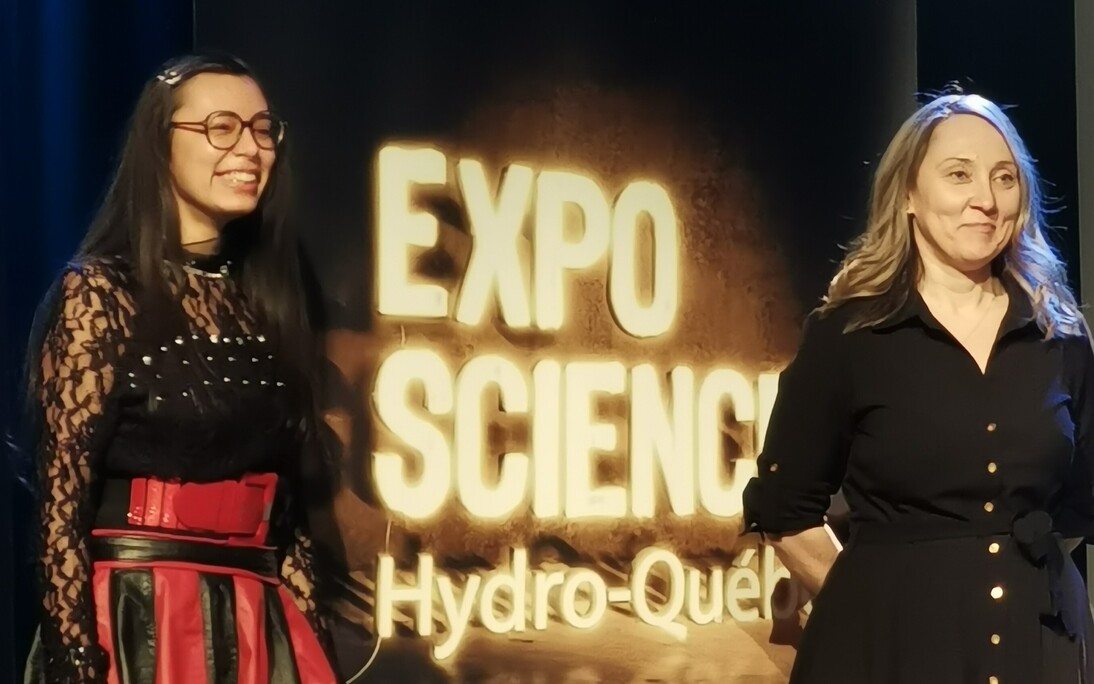 SHANIA LESSARD PARTICIPERA À LA SUPER EXPO-SCIENCES
